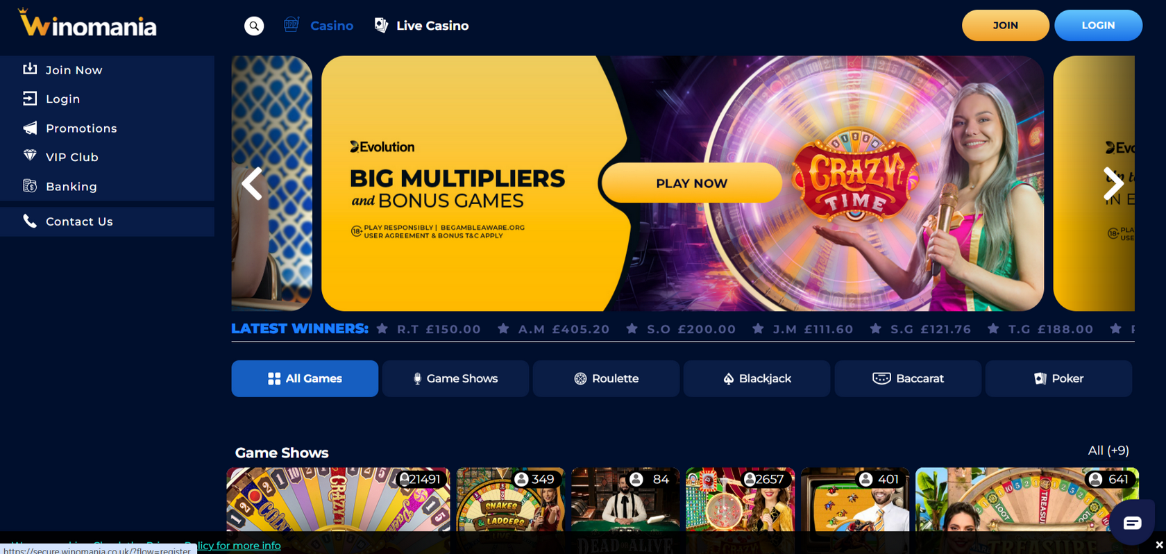 WinOMania Gambling Establishment Review (2025) – Регулярні акції